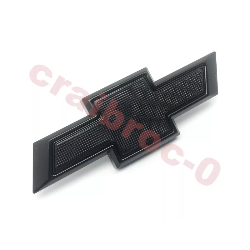 GM Front Small Gloss Black Bowtie for 2019-2023 Chevy Silverado