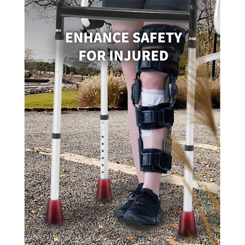 IMFENY Cane Tips Heavy Duty, Ultra Durable Crutch Accessories Replacement