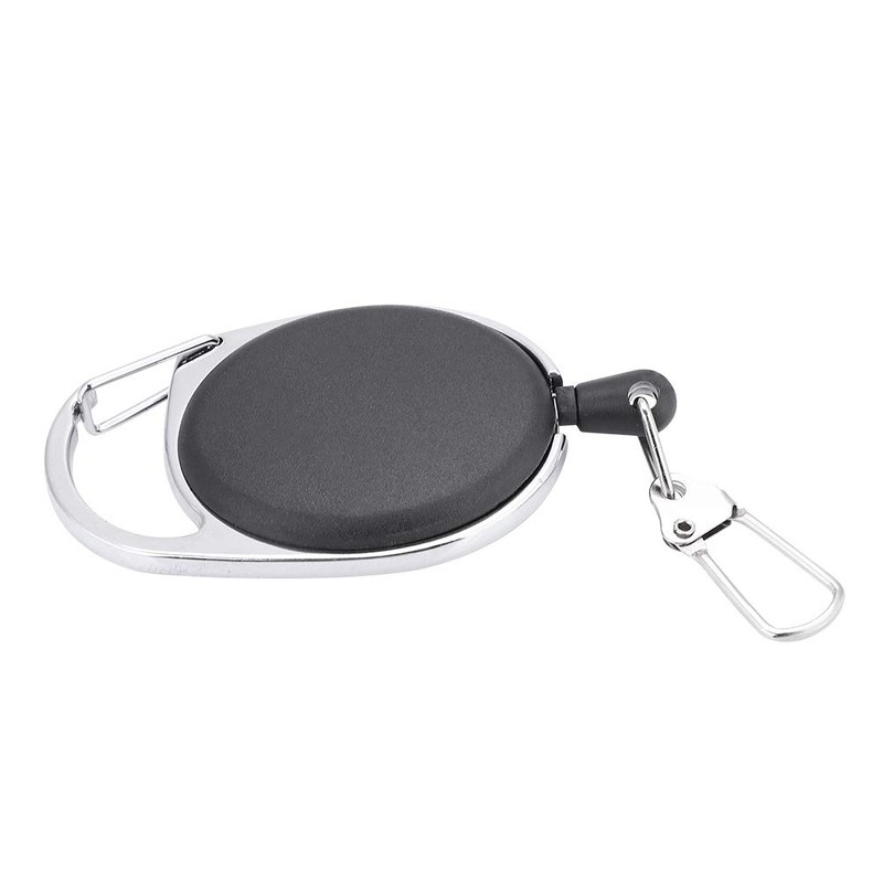 Alomejor Retractable Key Ring ABS High Performance Retractable Key Chain