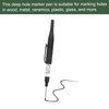 YOKIVE Set of 4 Deep Hole Marker Pens, Black Ink,