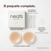 NEATS Cubrepezones para Mujeres, Pétalos de Pecho de Silicona Reutilizables,