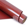 RENLITONG Glitter Red Heat Transfer Vinyl Rolls - 12" x