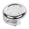 Unbranded Round Chrome Horn Cover For Harley Big Twin Dyna