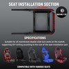 Dardoo Rear Seat Frame Expand into Racing Simulator Cockpit Fits
