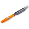 WitnyStore Kitchen Tool 8½" Long Orange Plastic Handle Stainless Steel