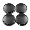 RhinoTuning 4 PCS 69 mm Wheel Center Caps Compatible With