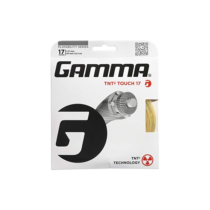 Gamma TNT2 Touch 1.27mm Tennis String Set