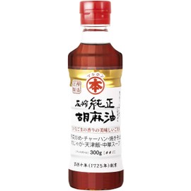 Maruhon Cold Pressed Pure Sesame Oil, PET, 10.6 oz (300 g) × 2 bottles