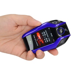 Ymiko Unifür Versal TK800+ LCD Touchscreen Smart Key, Remote Keyless Entry for All Start Stop Engine Buttons (Blue)