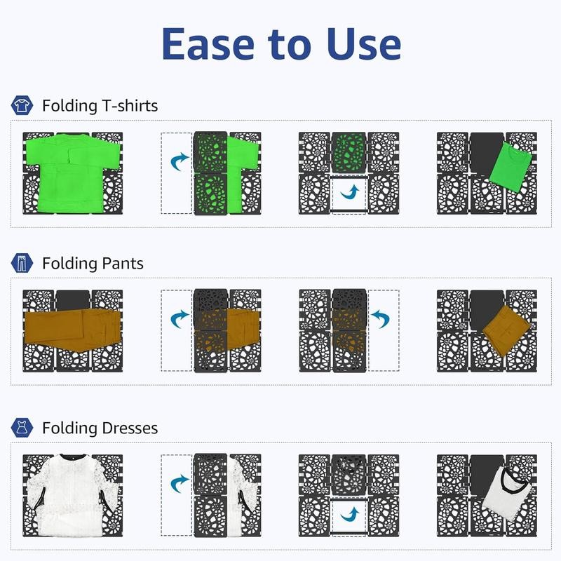 Shirt Folder V1-Plus Tshirt Folding Board Clothes Folder Easy and