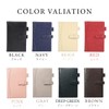 Lightex B6monolether01 Personal Notebook, Genuine Leather, Plant Tanning, Bible Size,