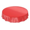 Oilcloth Tablecloth Oilcloth Washable Tablecloth Plain Gloss Red Cut Edge