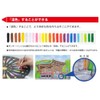 Mitsubishi Pencil K800PK12CLT Colored Pencils, Ponky Pencils, 12 Colors