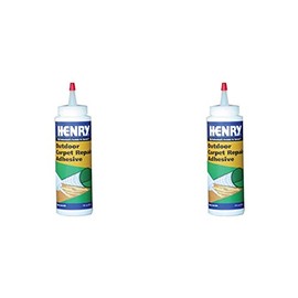 Henry, WW Company 12221 6 OZ, Ready to Use Squeeze Bottle, Outdoor Carpet Repair Adhesive (Two Pack)