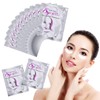 Fanshiontide 50 Pairs Eye Pads for Eyelash Extension, Eyelash Pads,