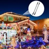 Cinnvoice 50 Pcs Christmas Light Clips Ridge Clip Outside Holiday