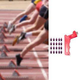 Amagogo 20Pcs Track Shoe Spikes Track and Field Running Spikes Lightweight Track Spikes with Wrench for Short Running Competition, Purple