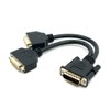 chenyang DMS-59Pin 1 to 2 DVI 24+5 Splitter Extension Cable