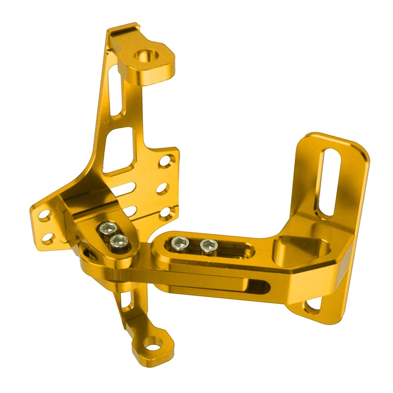 Motorcycle License Plate Bracket CNC Aluminium Alloy Universal Adjustable Motorcycle