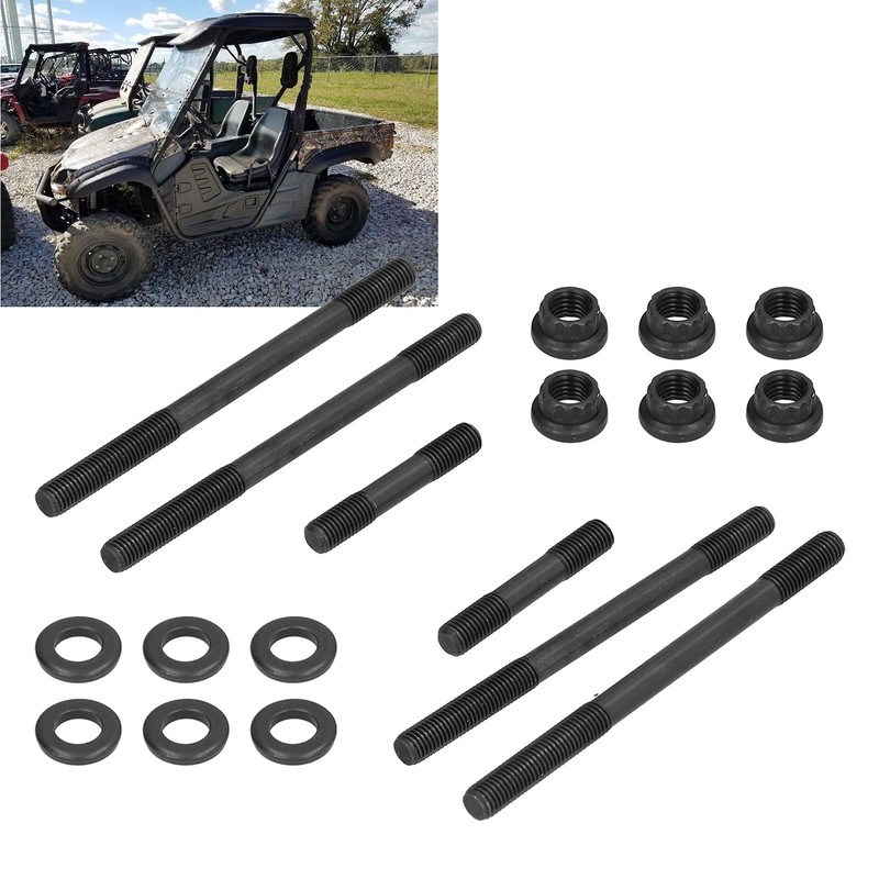 Cylinder Head Stud, Duty Cylinder Head Studs Steel Nuts Kit