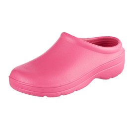 totes Women's Everywear Bailey Clog, Azalea, 10