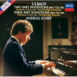 J.S.バッハ:2声・3声のインヴェンション、4つのデュエット、他 (SHM-CD)