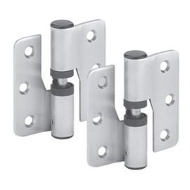 Cubicle Hinges Satin Stainless Steel Toilet Cubicle 80mm Gravity Hinges (Right)