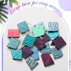 Maasechs 4 Bags COE90 Dichroic Glass Scrap Assorted Fusible Glass