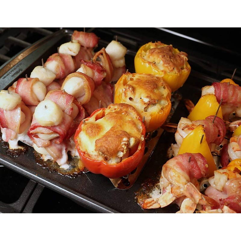 VertiGrille Vertical Skewer Rack (12 skewers) - Air Fryer Rack