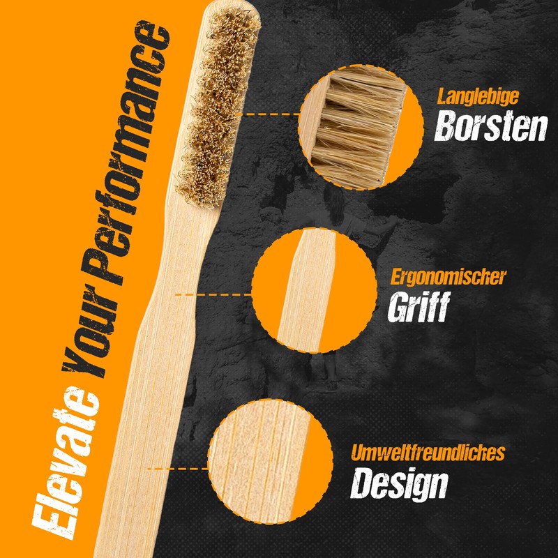 303 Climbing Brush - Sustainable Bamboo Climbing Brush for Chalk