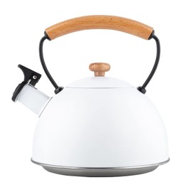Florina Induction Kettle, Whistling Kettle, Stainless Steel, Silver, 2.3 L