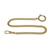 Jean Jacot Pocket Watch Chain with Snap Hook and Spring