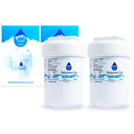 2-Pack Replacement for General Electric GSS25SGRESS Refrigerator Water Filter - Compatible with General Electric MWF, MWFP Fridge Water Filter Cartridge