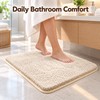 50cm x 80cm Water Absorbent Non-Slip Bathroom Mat – Thick