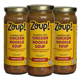 Chicken Noodle Soup by Zoup! Good, Really Good - No Artificial Ingredients, No Preservatives, Chicken Noodle Soup, 16 oz Ready to Serve (3 Pack)