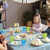 FYSUIMU 30 Pcs Cartoon Monster Party Plastic Cup 16 Oz