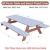 3 PCS Picnic Table Cover with Bench Covers Waterproof Camping