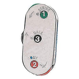 MacGregor Steel Umpire Indicator, 3 x 1.5 x 0.5