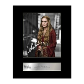 Lena Headey Signed Mounted Photo Display Cersei Lannister - Game of Thrones #2