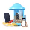 LongPlus Smart Bird Feeder with Camera for Outdoors, Solar Feeders