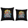 Spray The Tow Leave Your Mark Spray Paint Throw Pillow