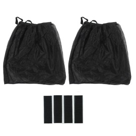 1 Pair Car Stretchy Window Shades Heat UV Protection Nylon Side Window Sun Shade Mesh