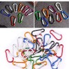 Merrowstore Carabiner, Aluminum, 10 Pieces, Gourd Shape, Length 1.8 inches