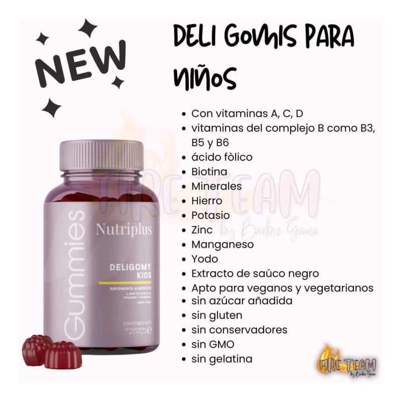 Nutriplus Multivitaminas Niños Gomitas 60 Unidades Fresa
