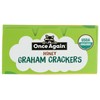 ONCE AGAIN Organic Honey Graham Crackers, 7.93 OZ