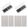 20 PCS Reversible Electric Planer Blades 82mm, Durable Stainless Steel