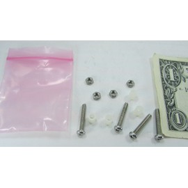 SherrodSurplus 5 Metric Screw, Nut & Spacer Kits M3 x 0.5 x 19MM, 6MM Nylon Standoff Components