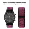 WOCCI 20mm Adjustable Nylon Watch Strap, Quick Release Sport Loop