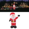Christmas Inflatable Santa Waterproof Tear Resistance Inflatable Santa Decoration with