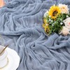 Cheesecloth Table Runner, HAPWONEY 2 Pcs 13.1Ft Rustic Gauze Table